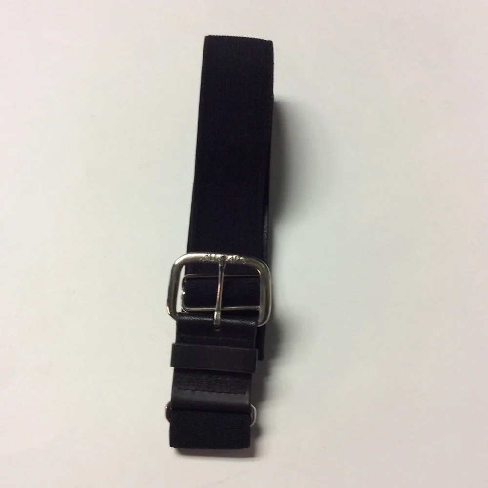 AllStar Youth Black Unisex Baseball Softball Belt